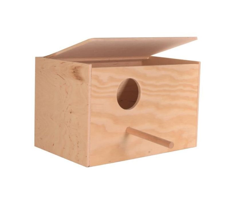 Nichoir 30x20x20 cm - Pour Grande Perruche