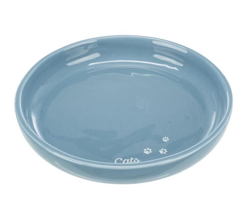 Gamelle Plate En Céramique - Xxl - 0,35 L - Ø 18 Cm - Pour Chien