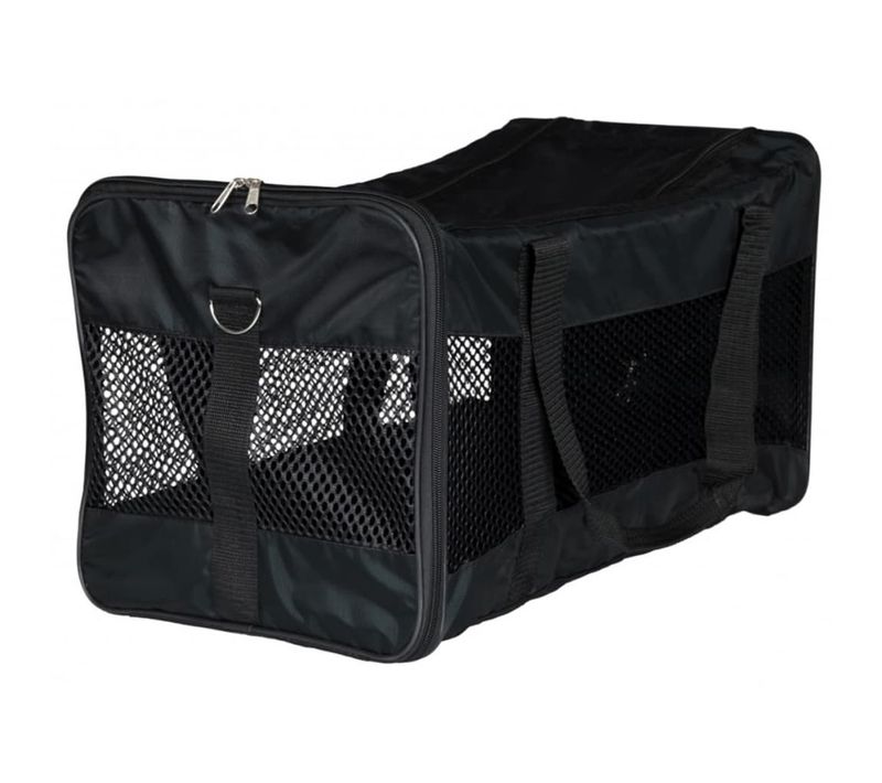 Cage De Transport Pour Chiens Ryan Polyester 54x30x30 Cm Noir