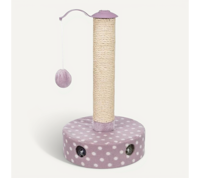Poteau Griffoir Junior - Polaire - 47 Cm - Mauve