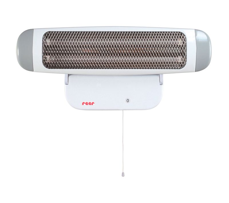 Chauffage Électrique Feelwell Gris, Blanc 800 W