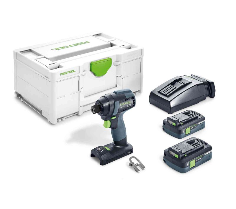 Visseuse à Chocs 18v Tid 18 Hpc 4,0 I-plus + 2 Batteries 4ah + Chargeur Rapide + Coffret Systainer -