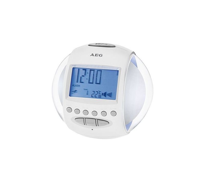 Horloge Transparente Blanche Mrc4117