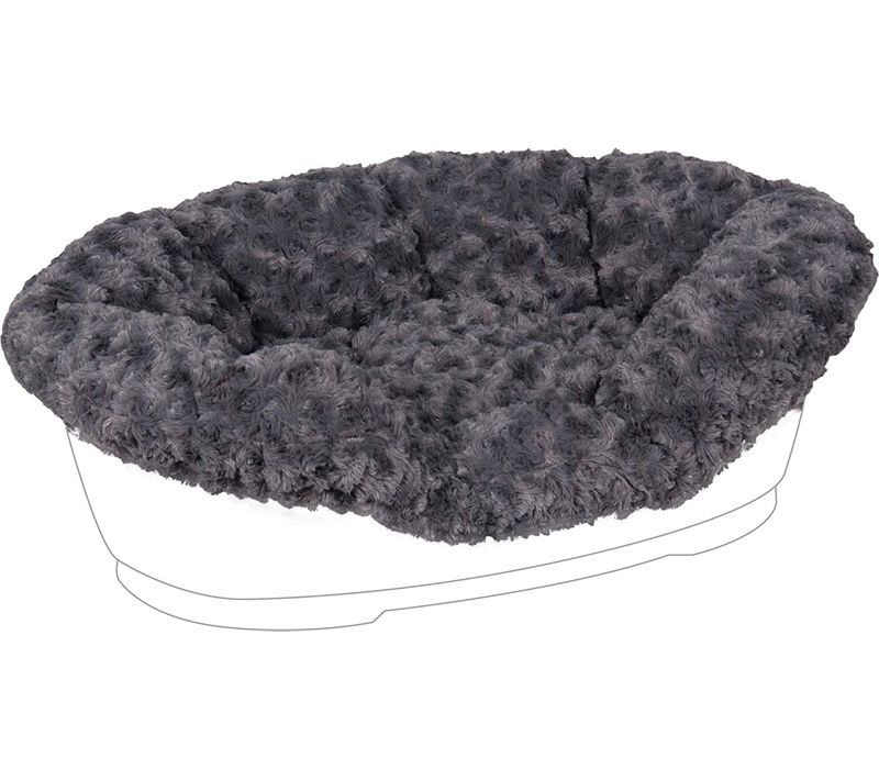 Flamingo Cuddly Housse Panier Pour Chien Gris 80/90 Cm