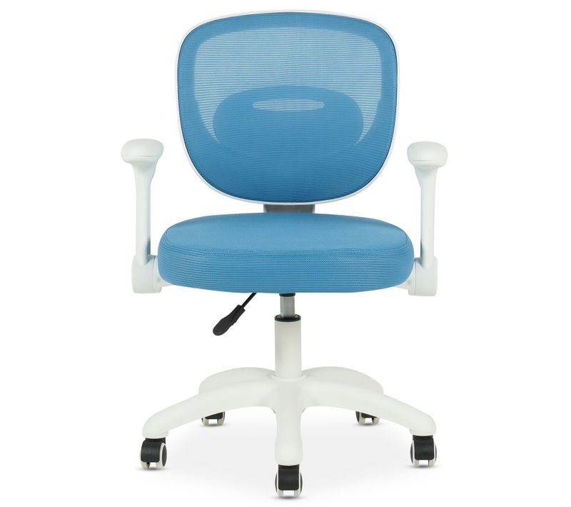 Chaise De Bureau Enfant Amelia Réglable En Tissu Mesh - Bleu