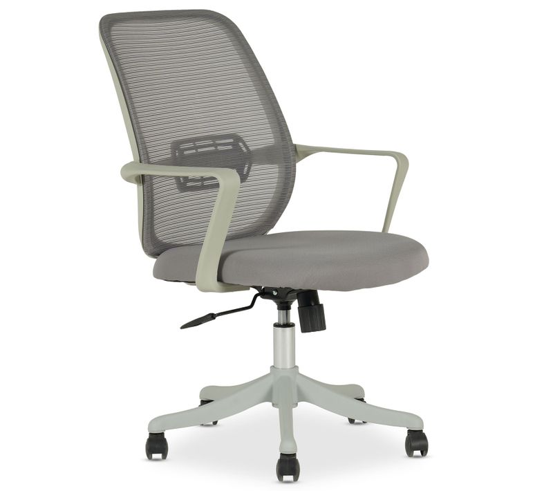 Chaise De Bureau Ergonomique Mollis Réglable En Tissu Mesh - Gris