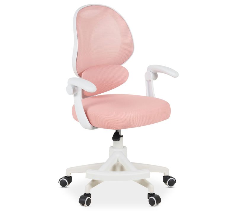 Chaise De Bureau Pour Enfant Isla Pivotante - Rose