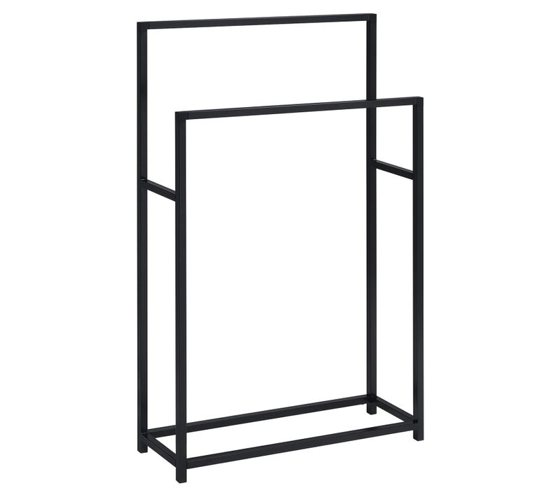Porte-serviettes Dalio, En Métal Noir
