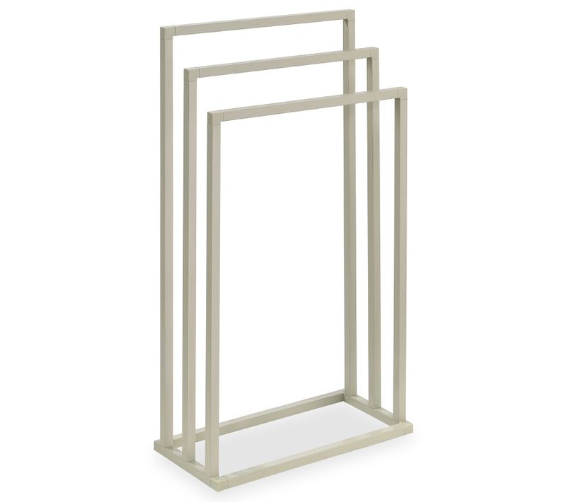 Porte-serviettes Kuno, En Métal Laqué Beige