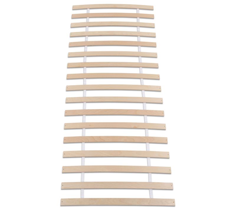 Sommier 80 X 190 Et 80 X 200 Cm Pasia En Bois 17 Lattes Sans Cadre