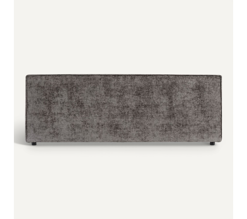 Tête De Lit Elowa 160 Sur Pieds, En Tissu - Gris