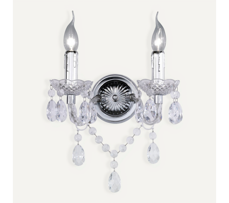 Applique Baroque 2 Lampes
