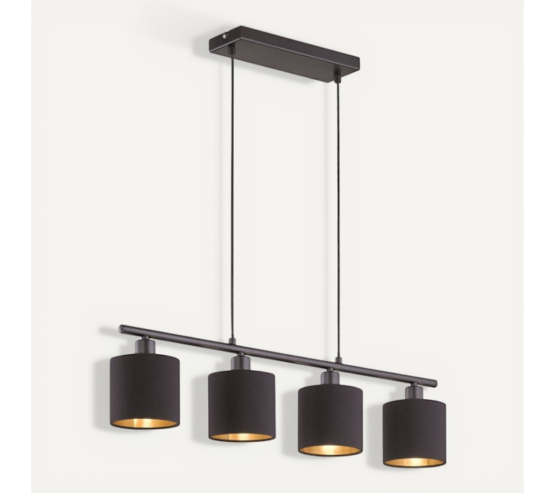 Suspension 4 Lampes Tommy