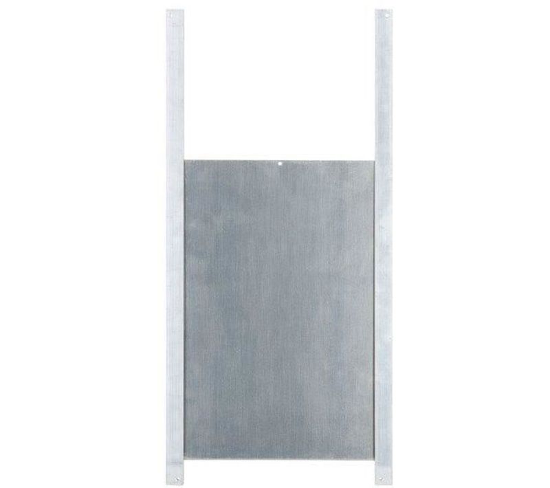 Porte Coulissante Poulailler Aluminium 22 X 33 Cm - Taille S