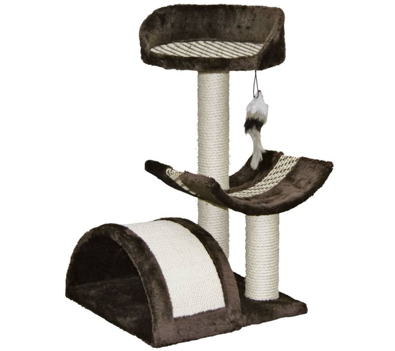 Arbre À Chats Safari 60 Cm Marron Foncé