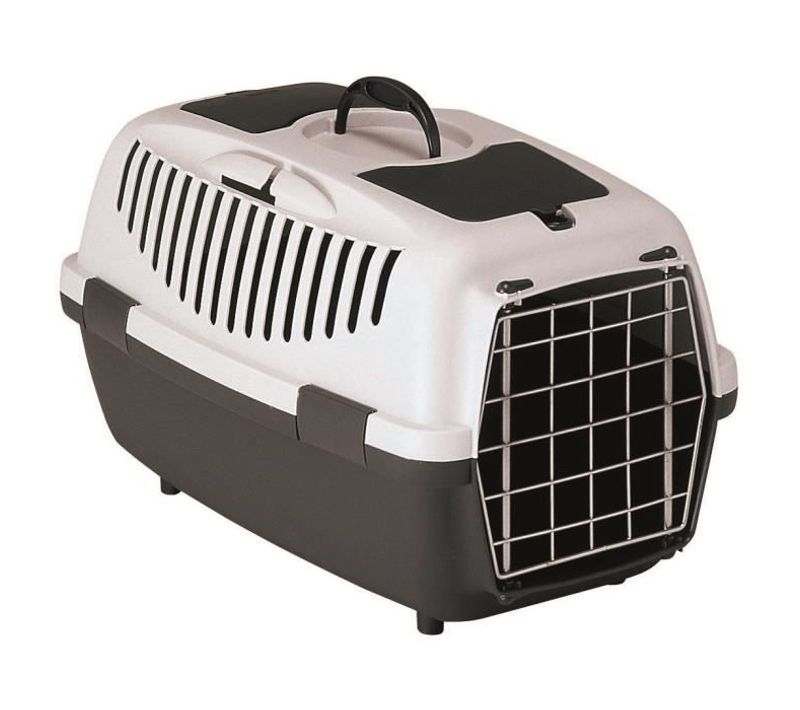 Stefanplast Box De Transport Gulliver 61x40x38cm - Gris - Pour Chien
