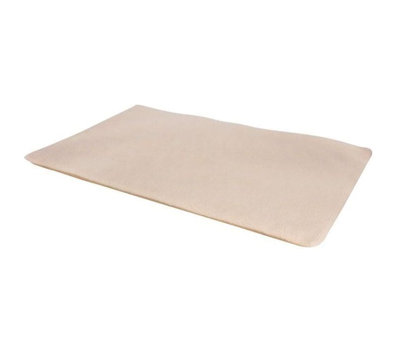 Coussin Auto-chauffant Pour Chien 120 X 75 X 3 Cm — Beige, Surface Polaire