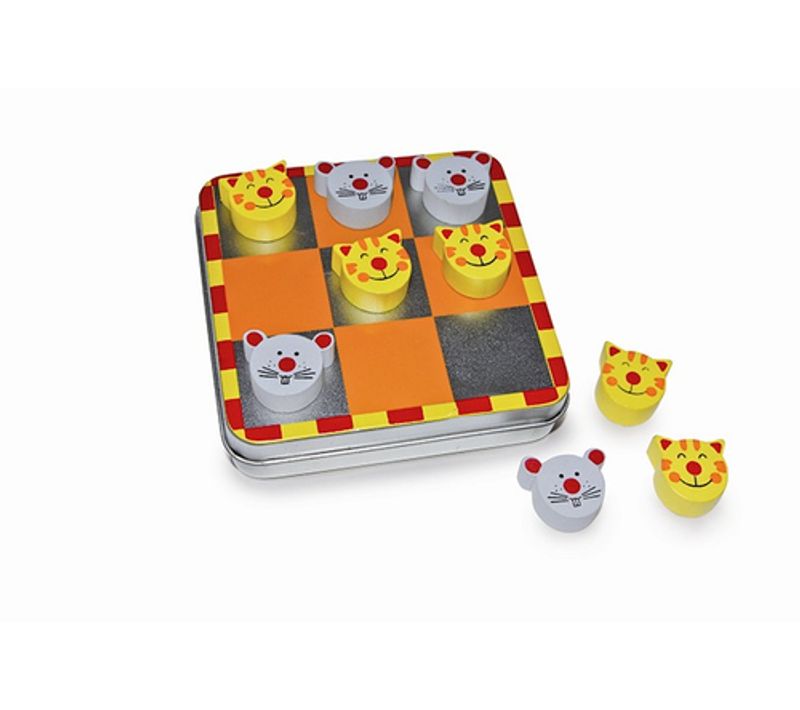 Jeu De Morpion -chats Et Souris - Small Foot