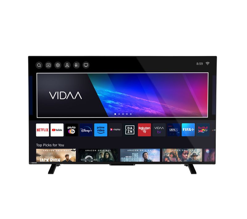 Téléviseur UHD 4K 55'' 139 cm TOSHIBA 55UV2363DG Noir