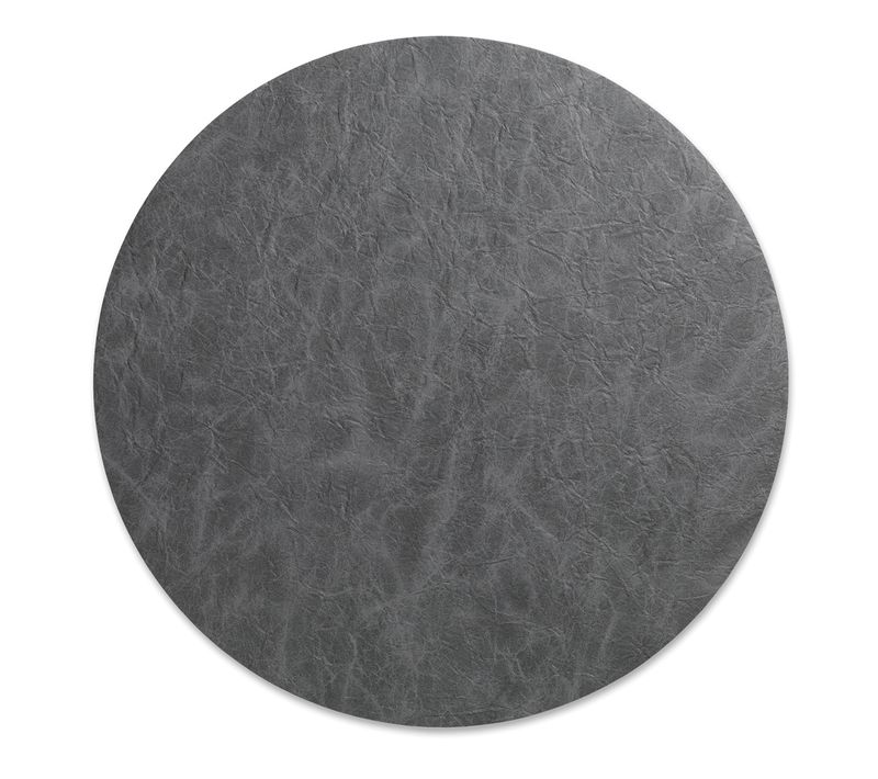 Set De Table Kalea Gris Foncé 38 Cm (lot De 2) En Plastique