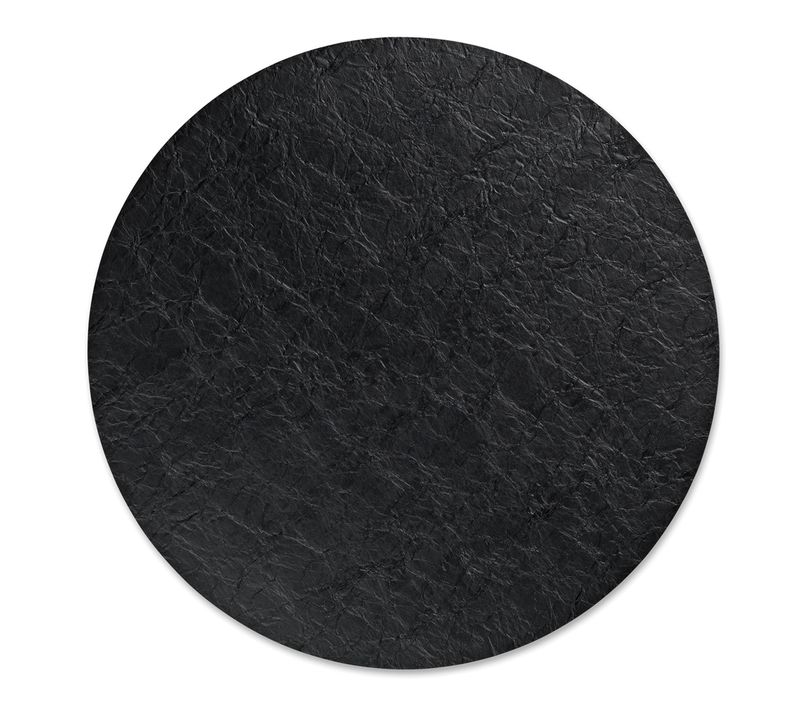 Set De Table Noir 38 Cm (lot De 2)