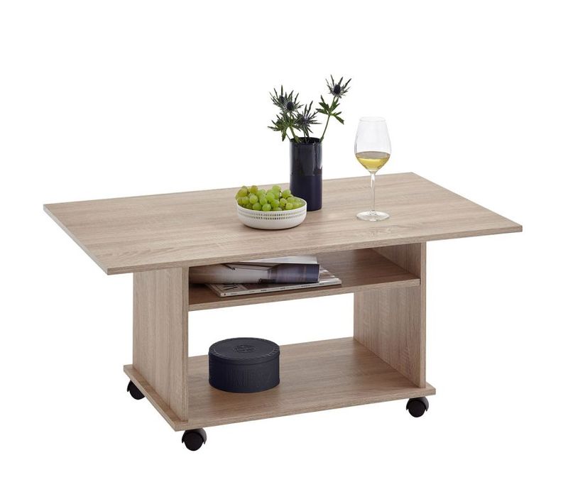 Table Basse Design "zura" 100cm Naturel