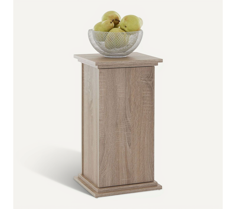 étagère 2 Niveaux Vintage "wyon" 57cm Chêne