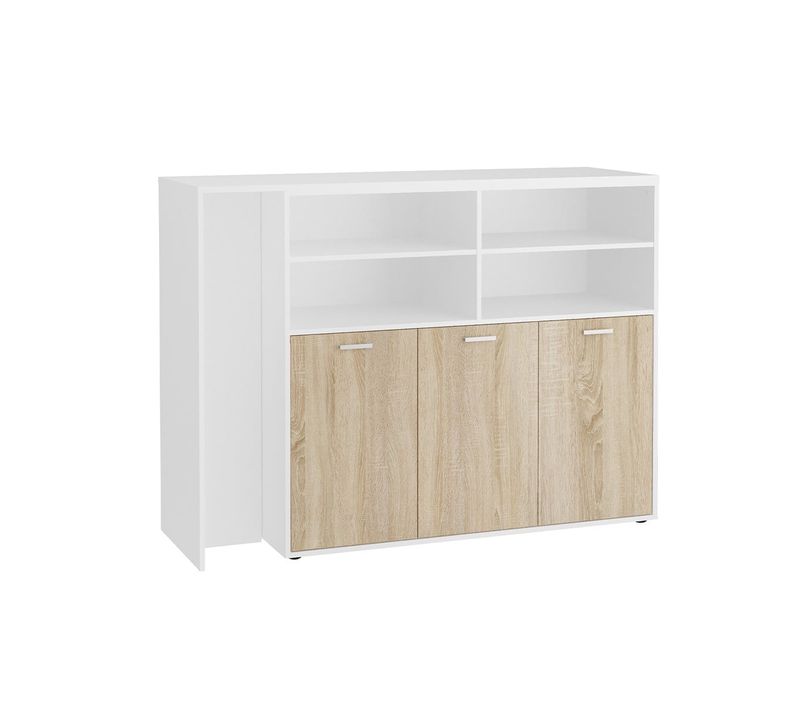 Buffet Multifonctionnel Et Table De Bar - L124 Cm