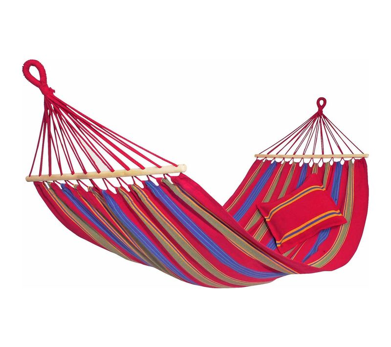 Hamac En Coton Et Polyester Avec Sac De Rangement Aruba Cayenne