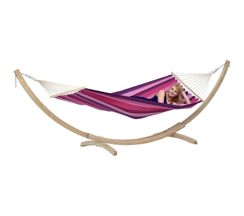 Hamac Avec Support En Bois Starset Candy