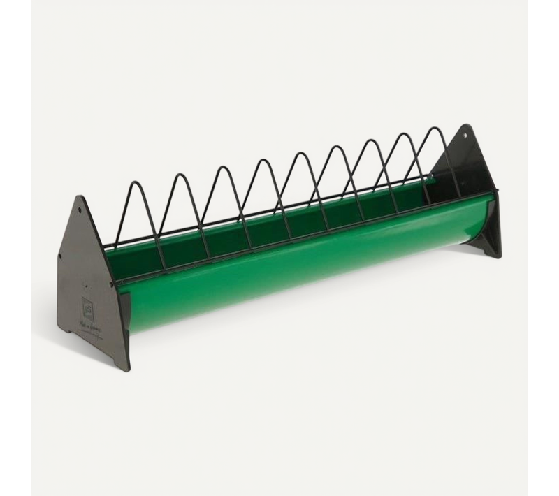 Mangeoire Jeunes Poules - Vert / Noir, 50 X 10 Cm