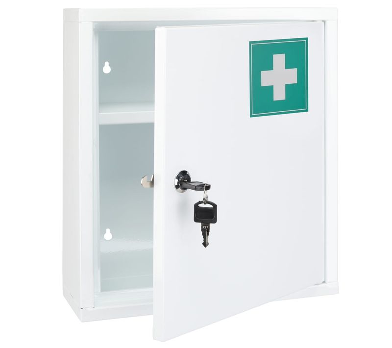 Armoire à Pharmacie 31,5x10x36 Cm Acier