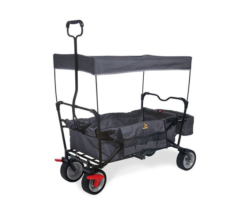 Wagon Pliant Pinolino Paxi Dlx Comfort Avec Frein Anthracite