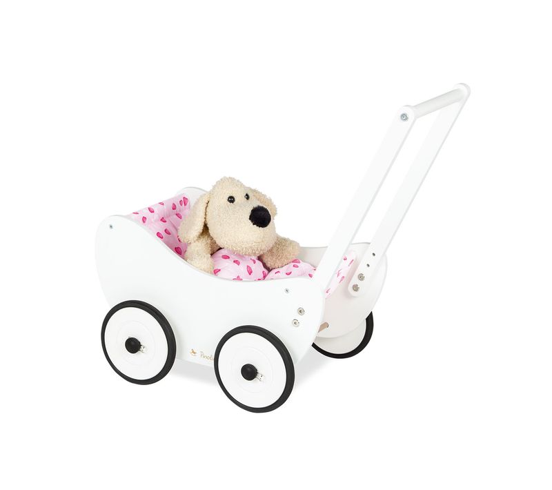 Landau Poupée « trixi », Blanc, à 2 Éléments