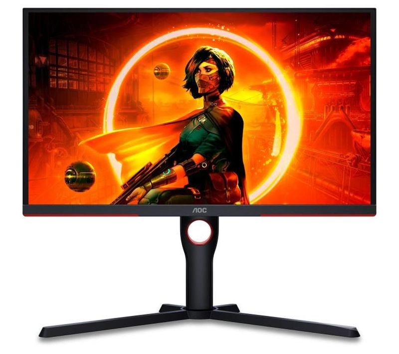 Ecran PC Gaming - Aoc - 25g3zm/bk - 24,5 Va Fhd - 0,5ms Mprt - 240hz - HDMI Dp - Adaptive Sync