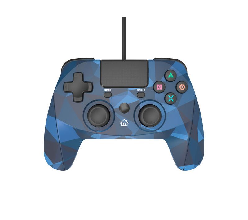 4 S Manette De Jeu Playstation 4,playstation 3 Analogique/numérique Usb Bleu, Camouflage