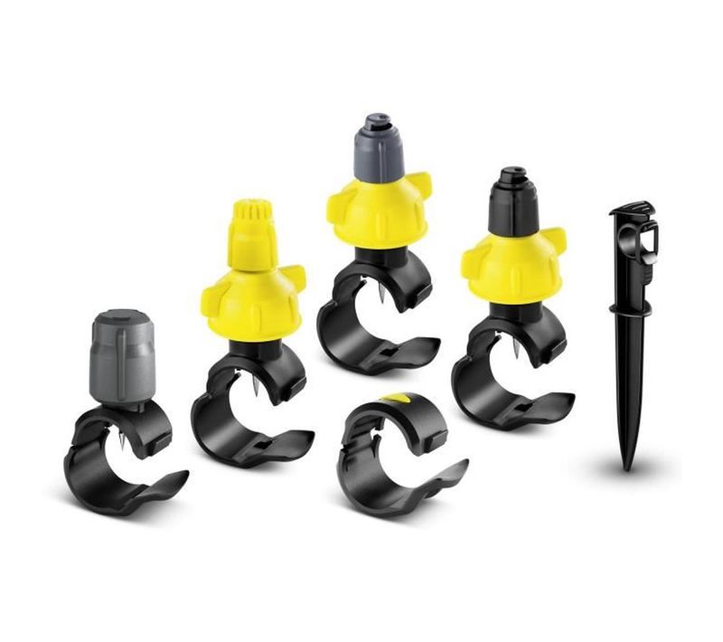 Set Micro-asperseurs 5 Goutteurs · 10 Asperseurs · 10 Colliers Réparateurs