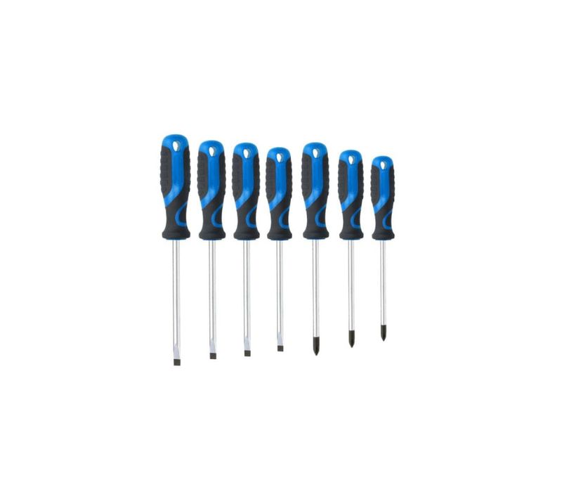 Jeu De 7 Tournevis Brilliant Tools -fente Ph- Bt033007