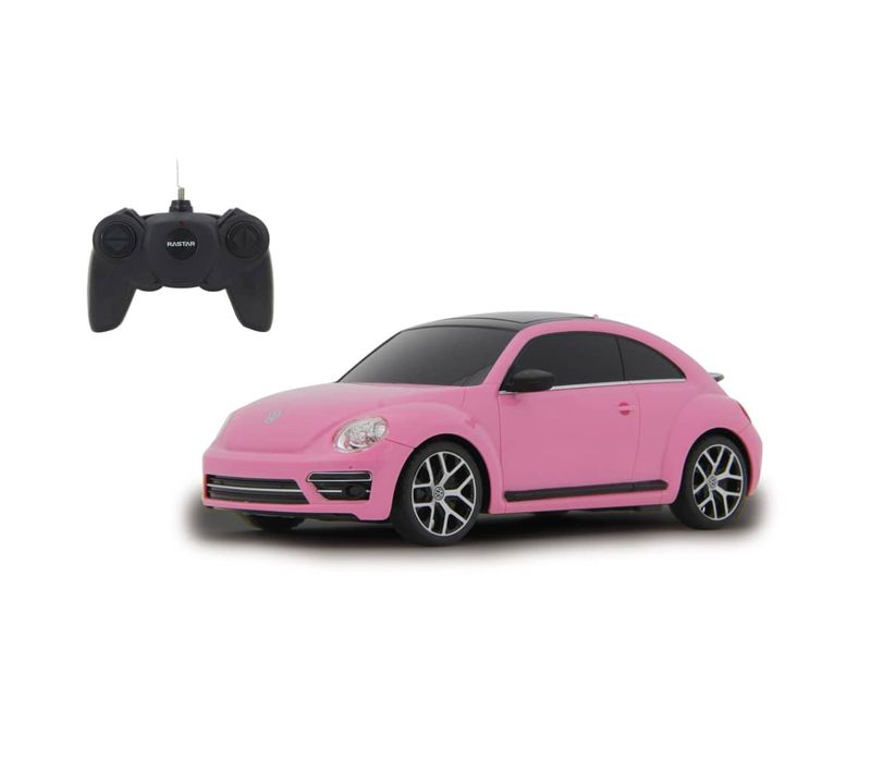 Voiture Télécommandée Vw Beetle 1:24 Rose