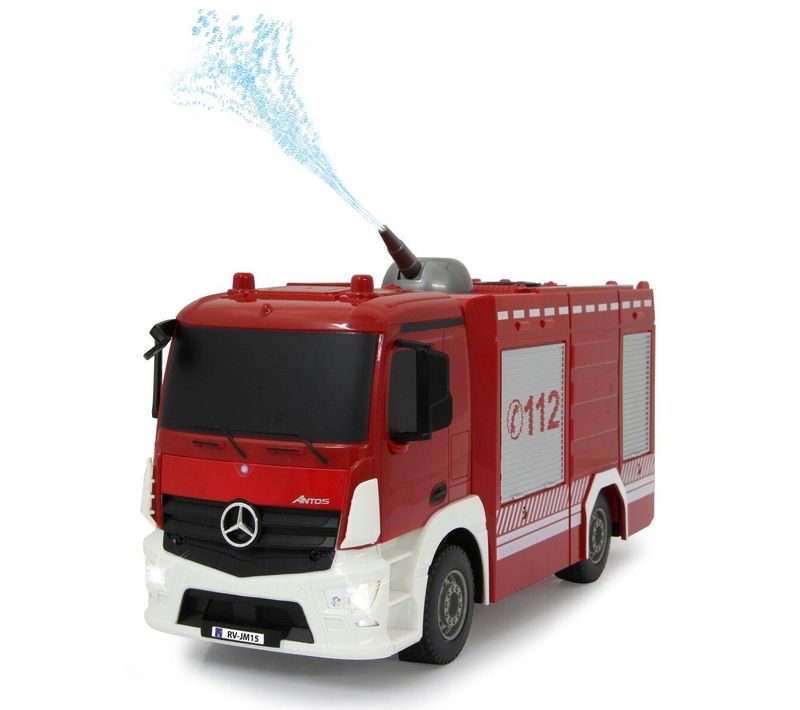 Camion Pompier Mercedes Antos 1:26 Fonction Spray