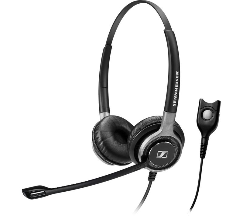 Casque Micro Filaire Sc 668 Noir