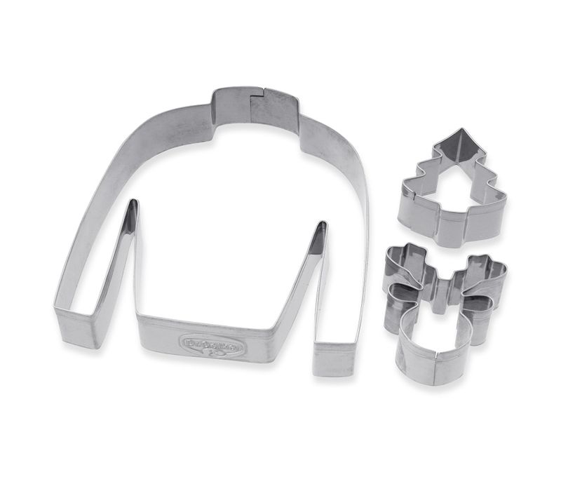 Ensemble De 3 Emporte-pièces "pull De Noël" Dr.oetker Baker Edition