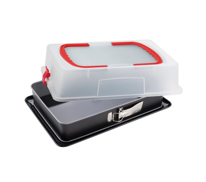 Moule à Charnière Rectangulaire Avec Couvercle De Transport 42 X 29 X 7 Cm