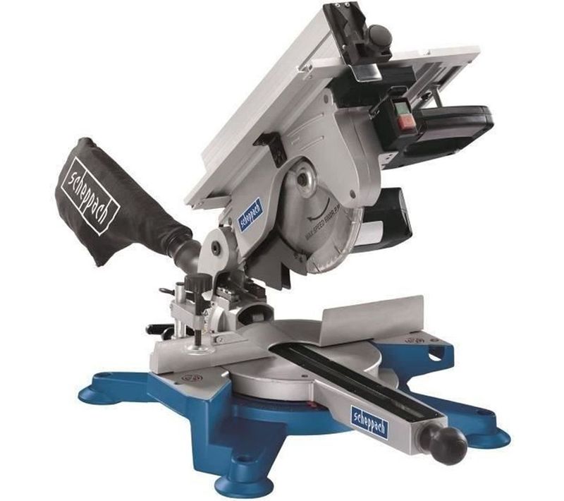 Scie à Onglets Coulissante 3-en-1 254 Mm • 1800 W • Table Compacte