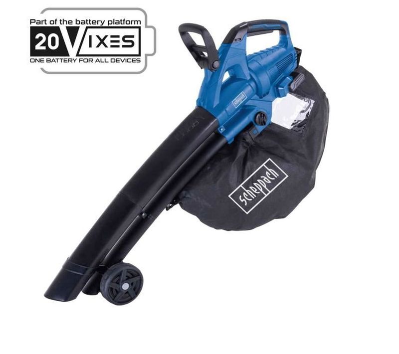 Souffleur Aspirateur 4-en-1 Sans Fil 20v Ixes - 210 Km/h - Sac 45l