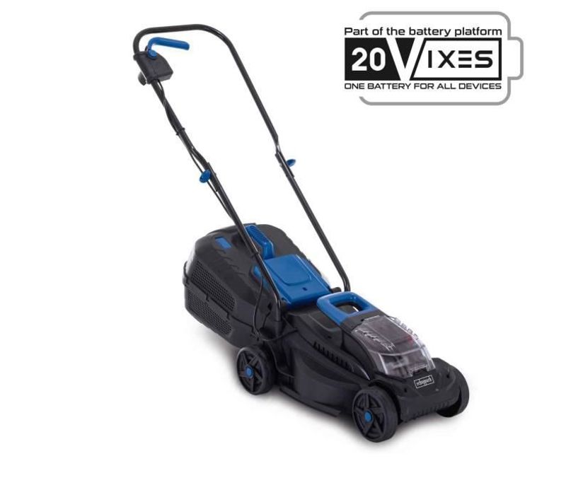 Tondeuse Sans Fil Bc-mp320-x - Coupe 32cm+mulching+ramassage +hauteur Réglable - Scheppach 20v Ixes