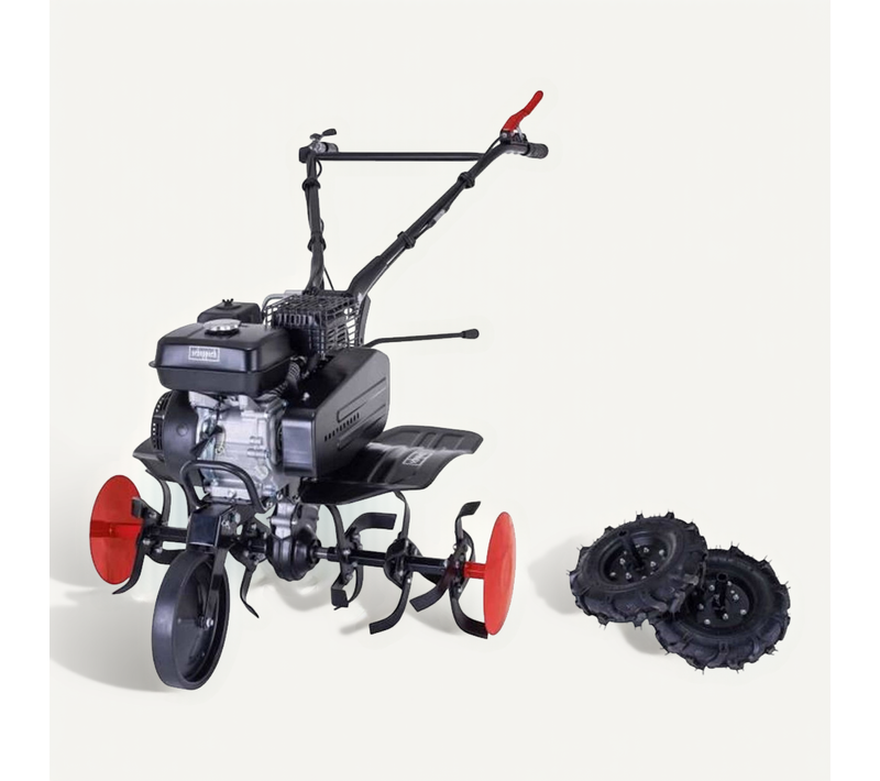 Motobineuse Thermique 212 Cm3 4,2 Kw, Largeur 750 Mm, 24 Fraises