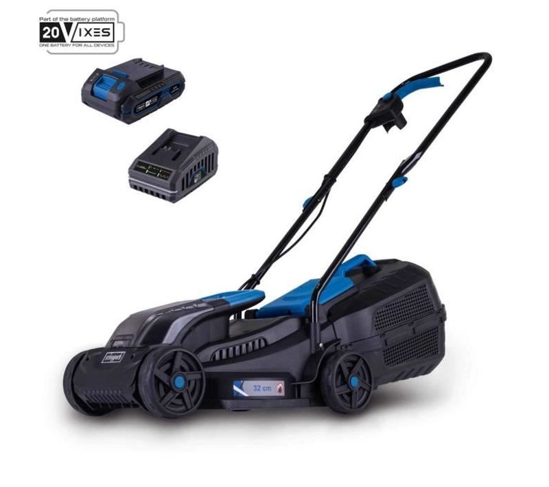 Tondeuse San Fil Bc-mp320-x + Set  Batterie 1x4ah 1x2,4ah - Scheppach