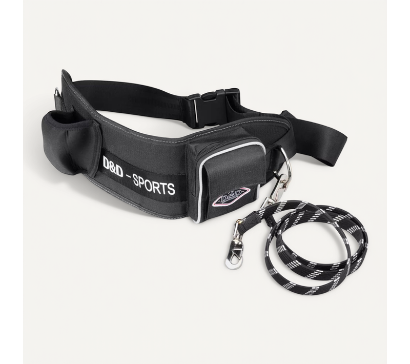 Laisse Pour Chiens Sports Active Walker 110 Cm L Noir 313/415283