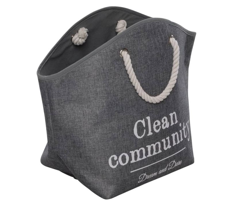 Sac À Linge De Grotte Pour Animaux Gris